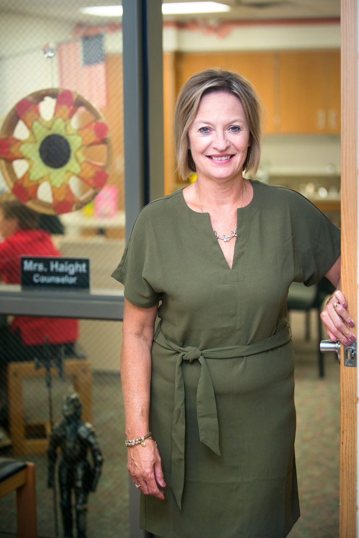 School Counselor Gail Haight